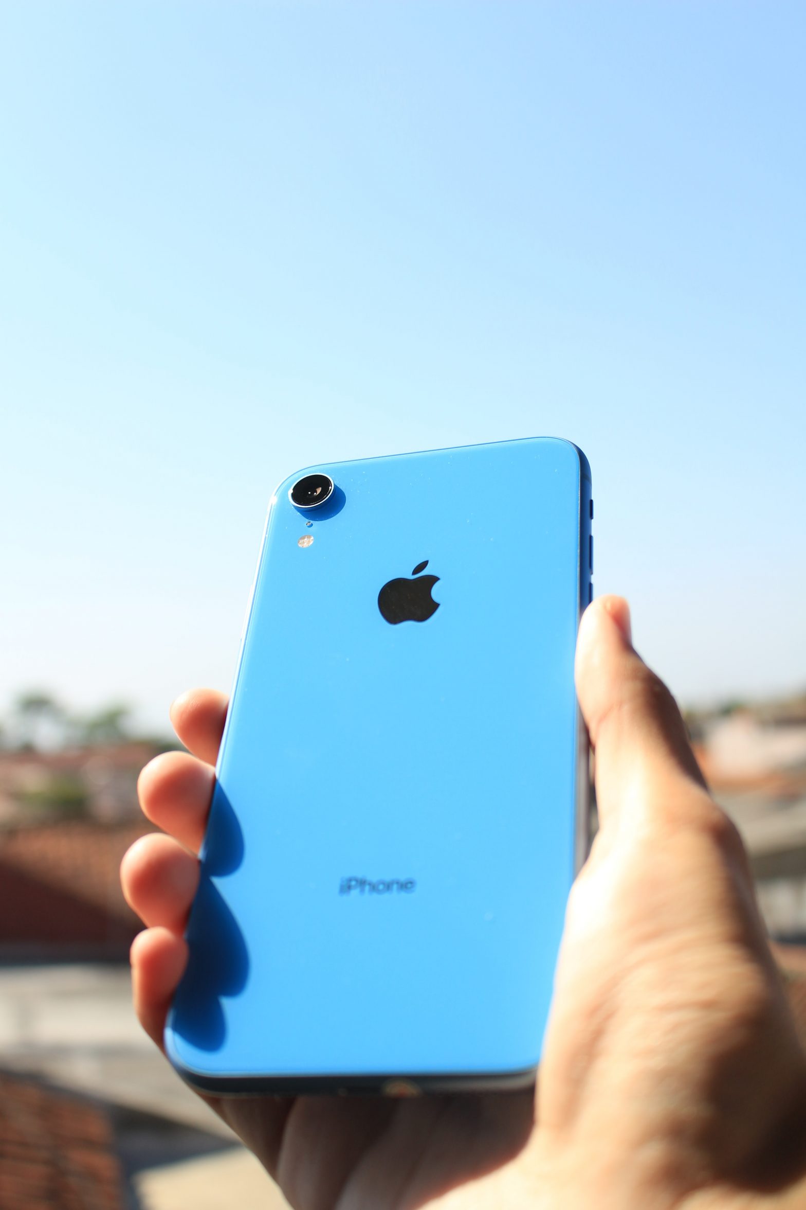 iPhone XR Bleu
